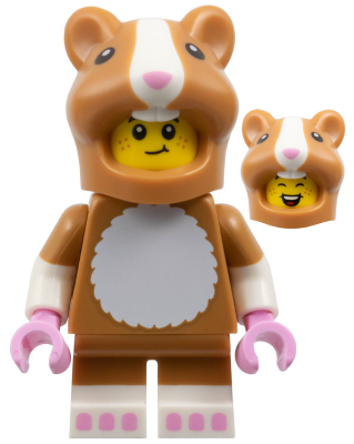 Hamster Costume Fan - Series 27  | LEGO Minifigure | NEW CMF