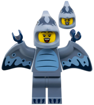 Pterodactyl Costume Fan - Series 27  | LEGO Minifigure | NEW CMF