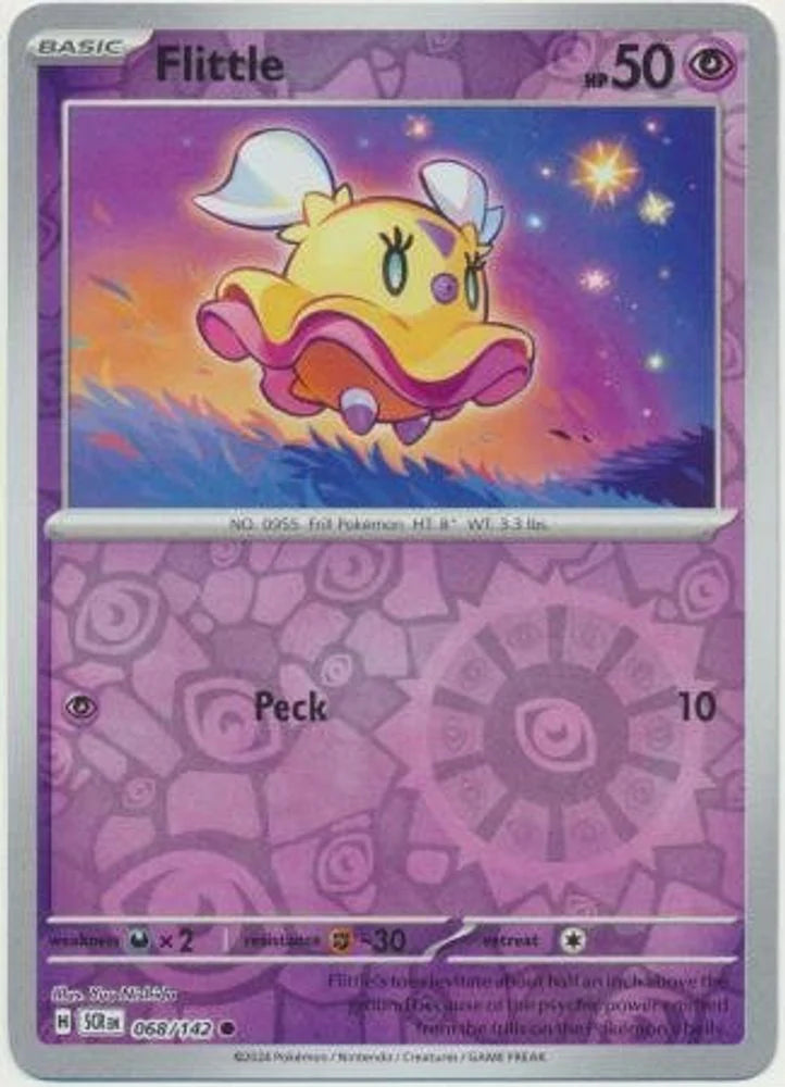 Flittle 68/142 Reverse Holo | Stellar Crown | Pokemon Card