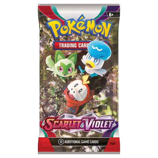 1x Scarlet & Violet Booster | Pokémon TCG | Booster Pack