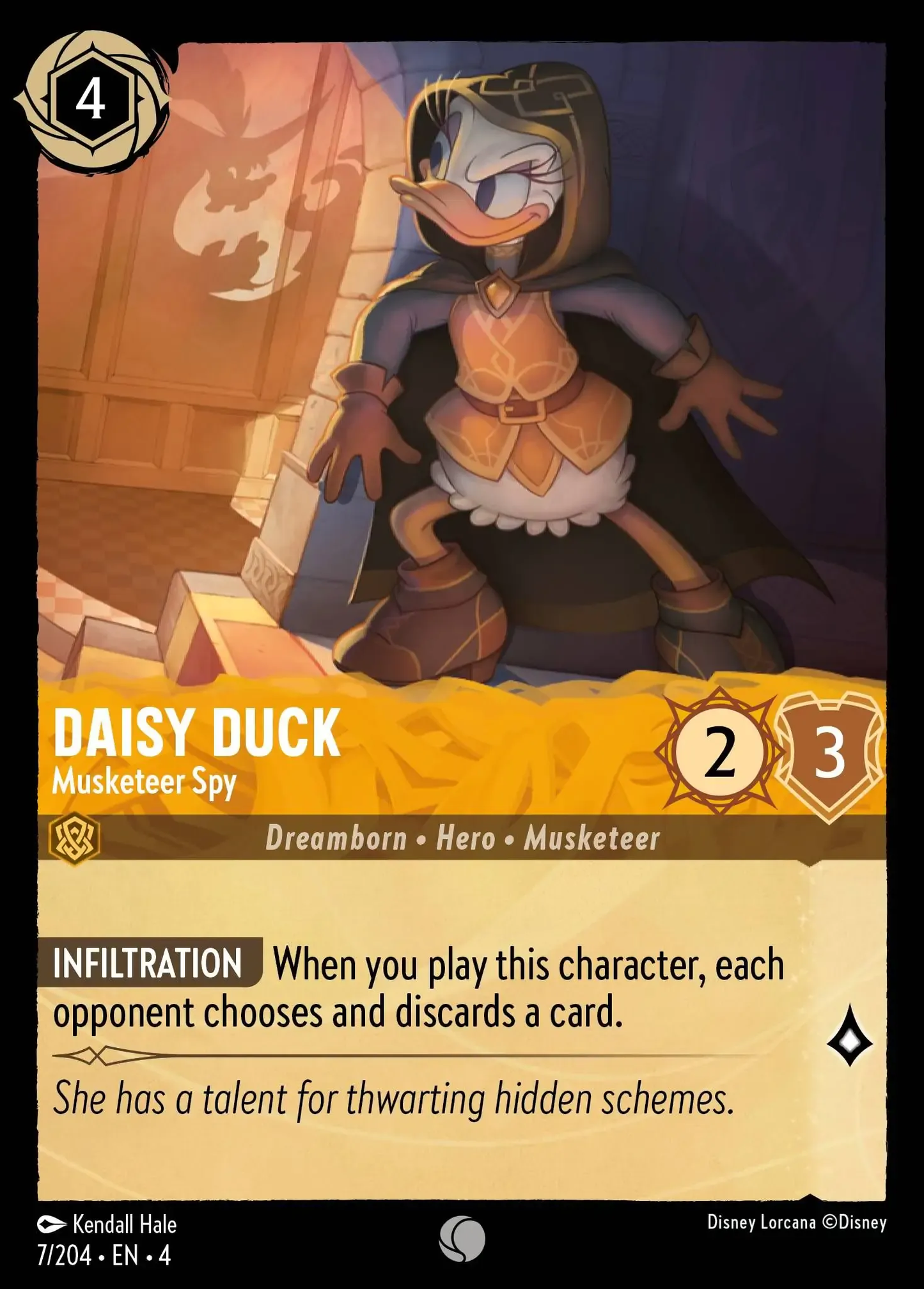 Daisy Duck - Musketeer Spy