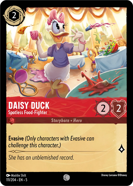 Daisy Duck - Spotless Food-Fighter