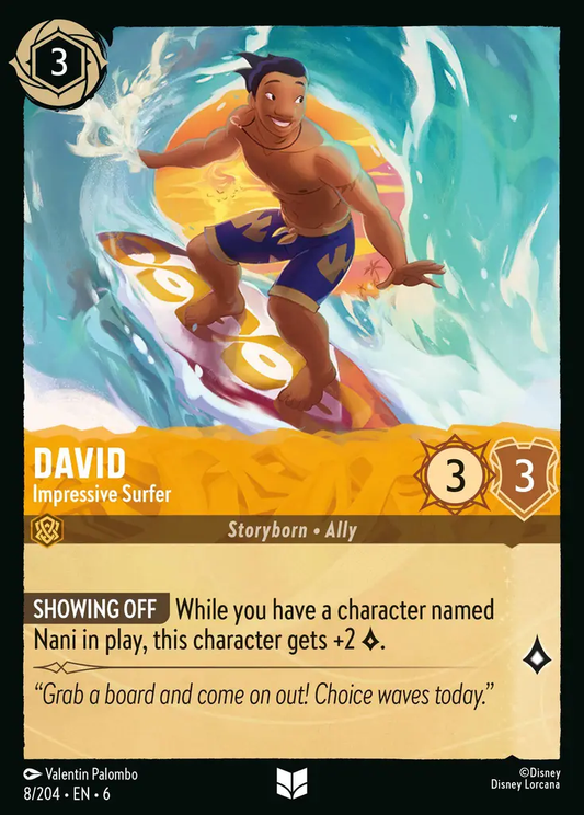 David - Impressive Surfer