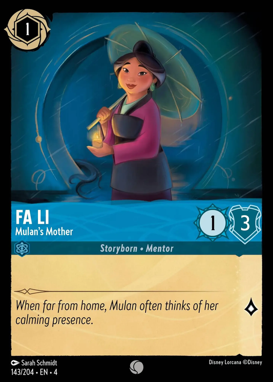 Fa Li - Mulan's Mother