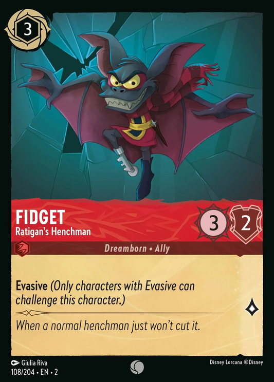 Fidget - Ratigan's Henchman