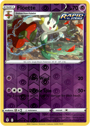 Floette 72/203 Reverse Holo | Evolving Skies | Pokemon Card