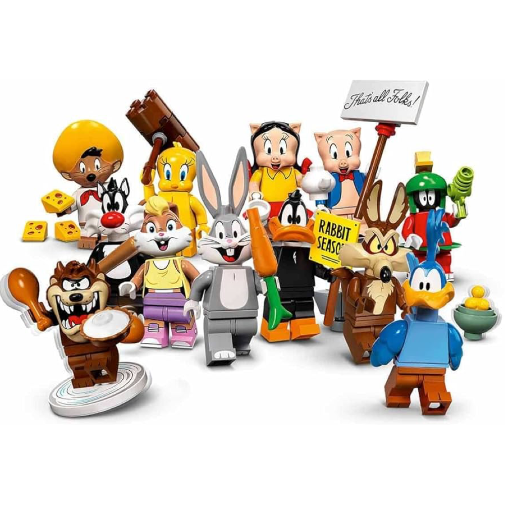 Looney Tunes Series - Full Set (x12) | LEGO Minifigure | NEW CMF