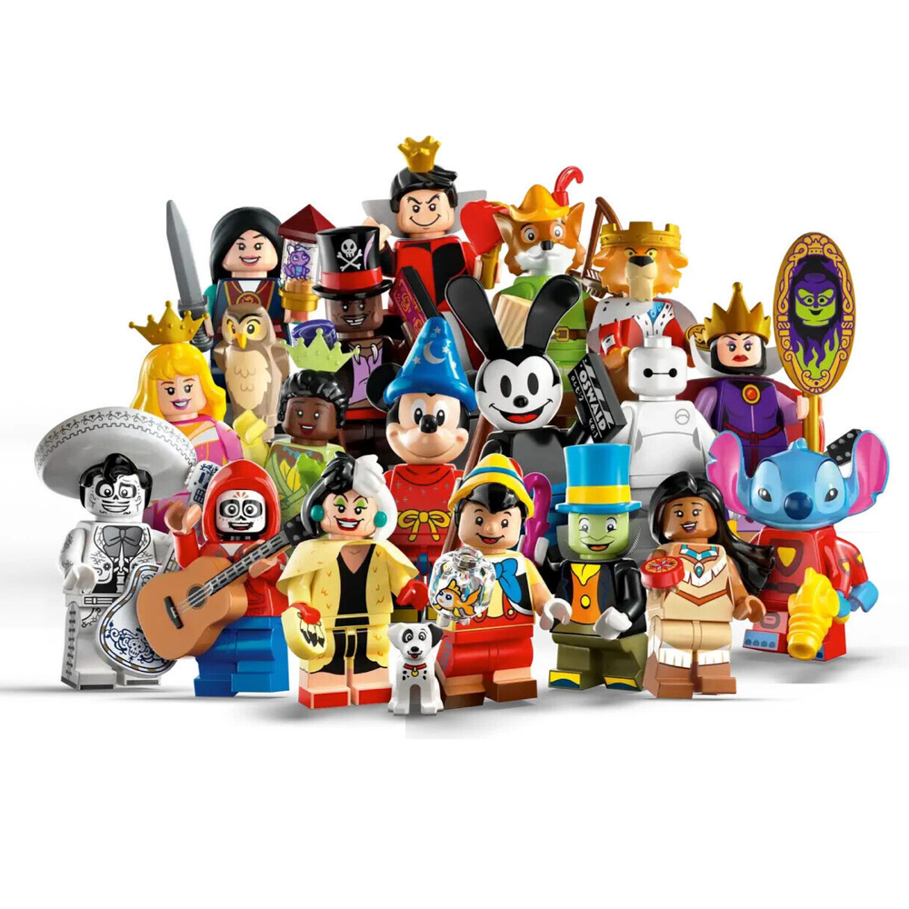 Disney 100 Full Set (x18) | LEGO Minifigure | NEW CMF