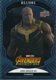 Josh Brolin as Thanos #74 | 2022 Allure Marvel Studios | Trading Card