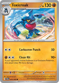 Toxicroak 24/64 Reverse Holo | Shrouded Fable | Pokemon Card