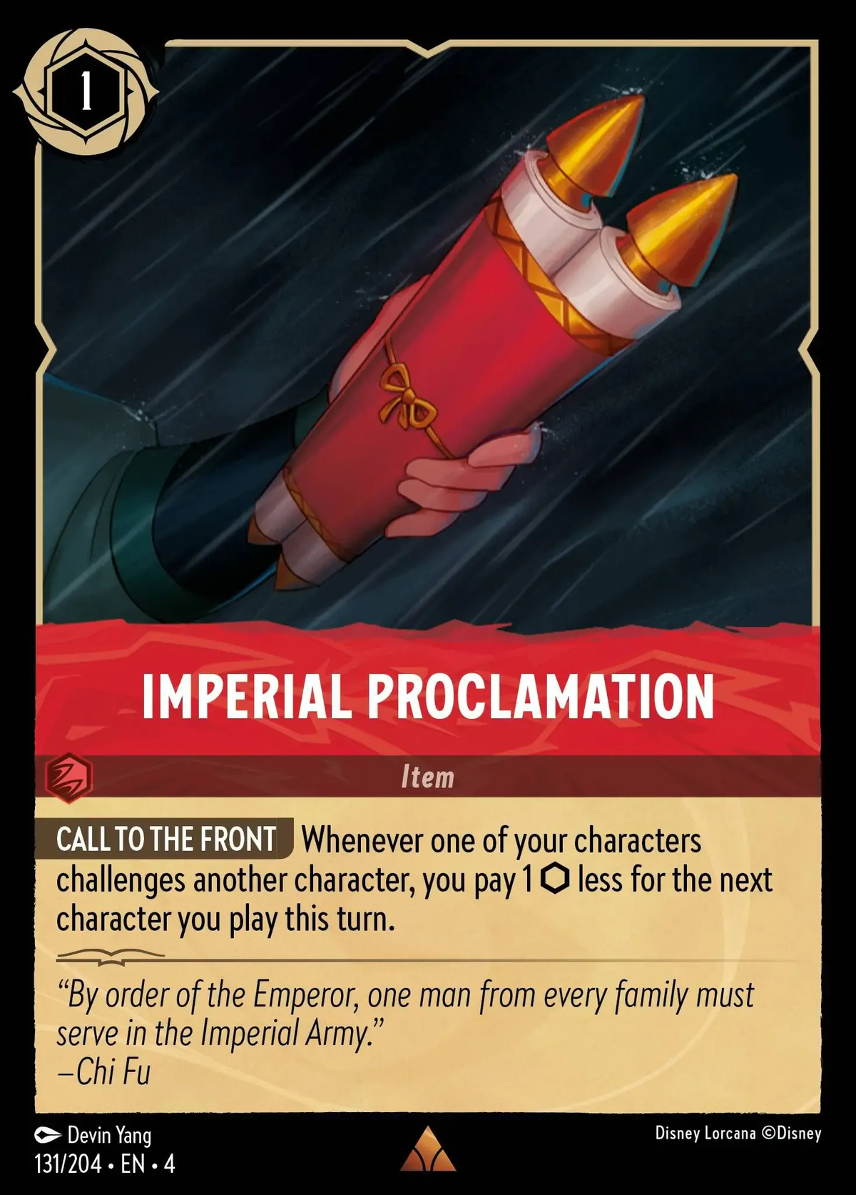 Imperial Proclamation