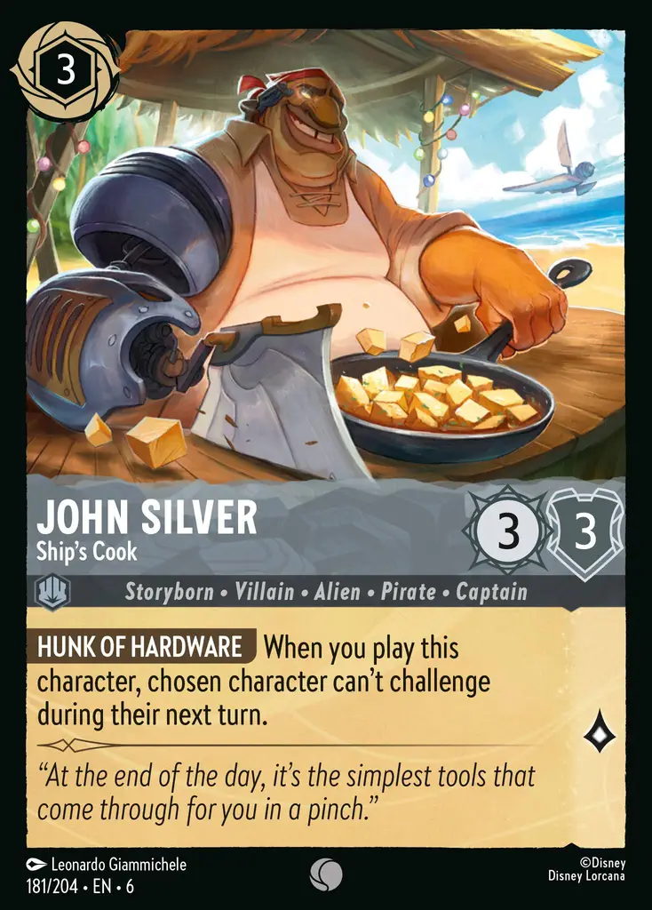 John Silver - Ship's Cook