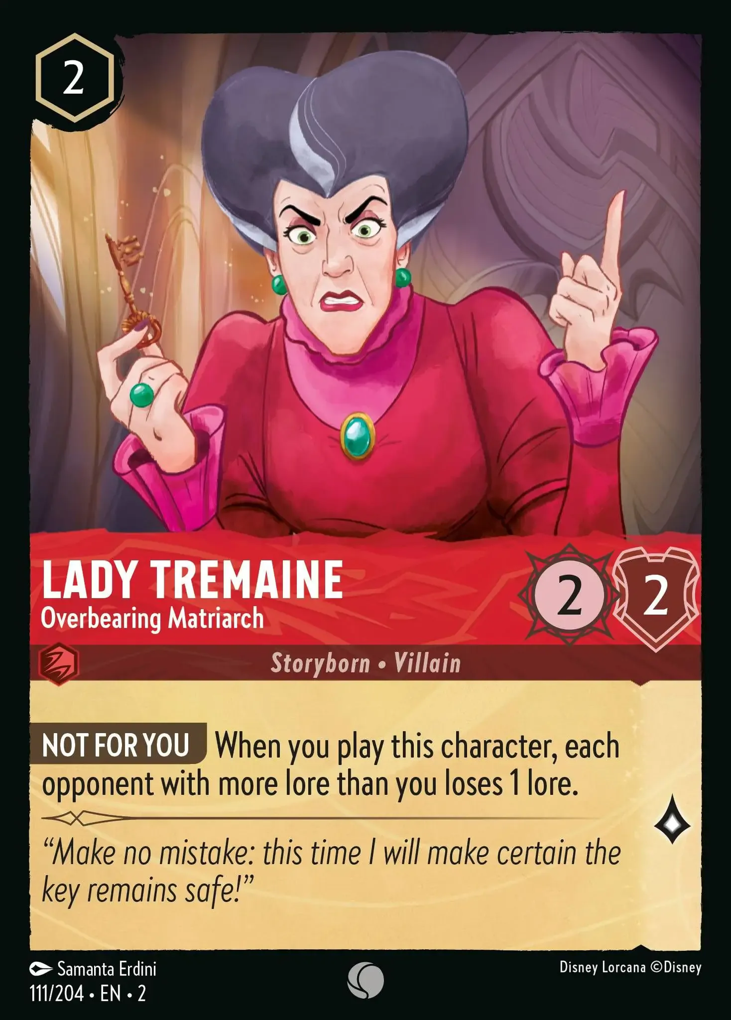 Lady Tremaine - Overbearing Matriarch