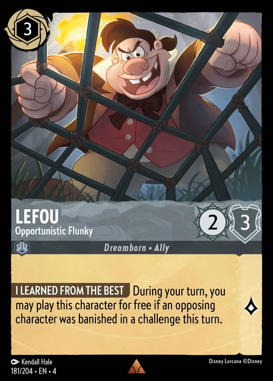 Lefou - Opportunistic Flunky