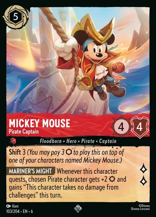 Mickey Mouse - Pirate Captain