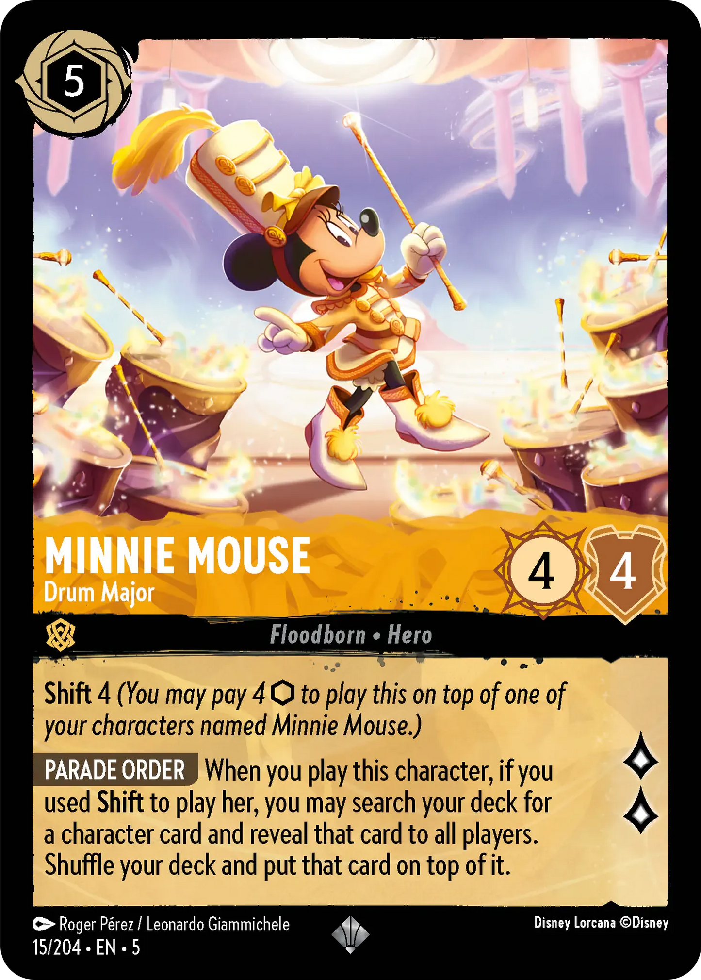 Minnie Mouse - Drum Major