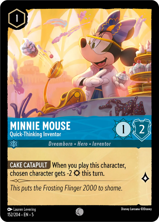 Minnie Mouse - Quick-Thinking Inventor