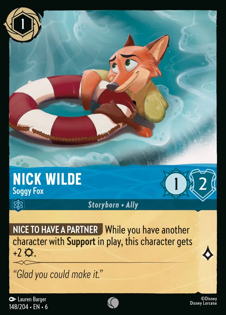 Nick Wilde - Soggy Fox