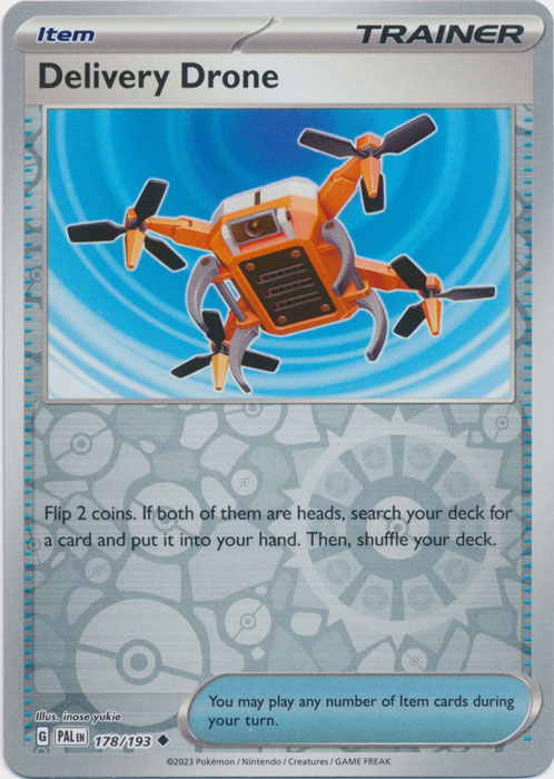 Delivery Drone 178/193 Reverse Holo | Paldea Evolved | Pokemon Card