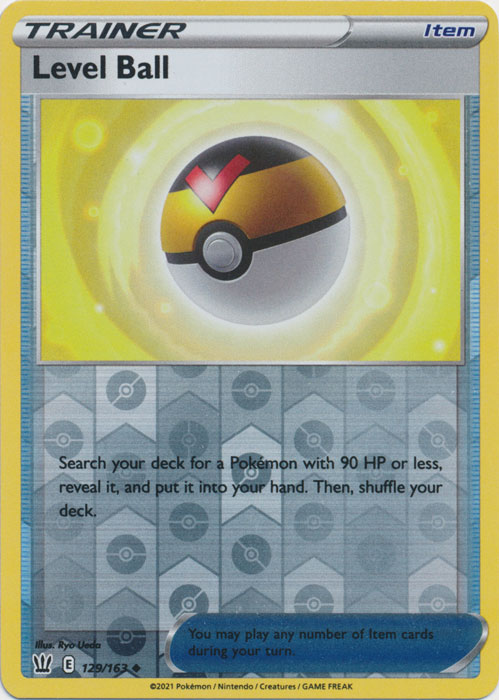 Level Ball 129/163 Reverse Holo | Battle Styles | Pokemon Card