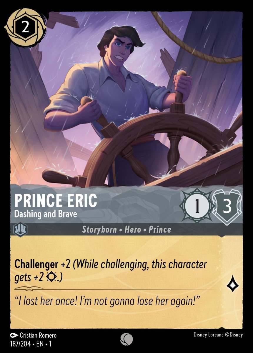 Prince Eric - Dashing and Brave