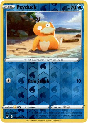 Psyduck 24/203 Reverse Holo | Evolving Skies | Pokemon Card