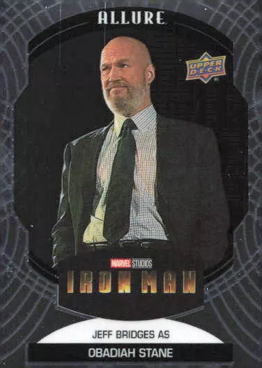 Jeff Bridges as Obadiah Stane #2 | 2022 Allure Marvel Studios | Trading Card