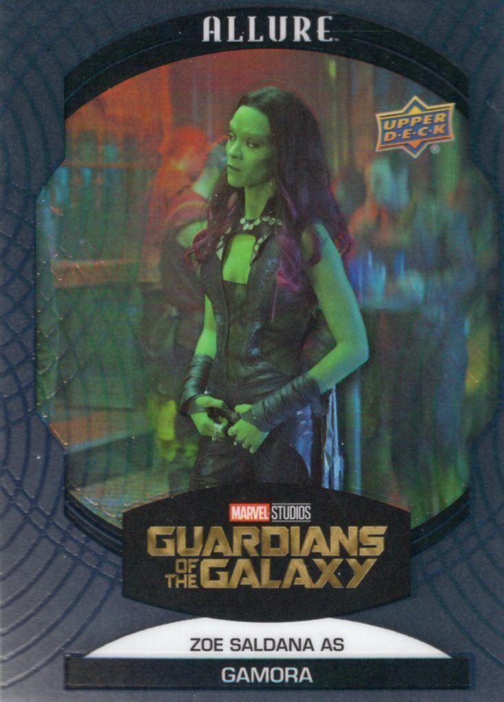 Zoe Saldana as Gamora #36 | 2022 Allure Marvel Studios | Trading Card