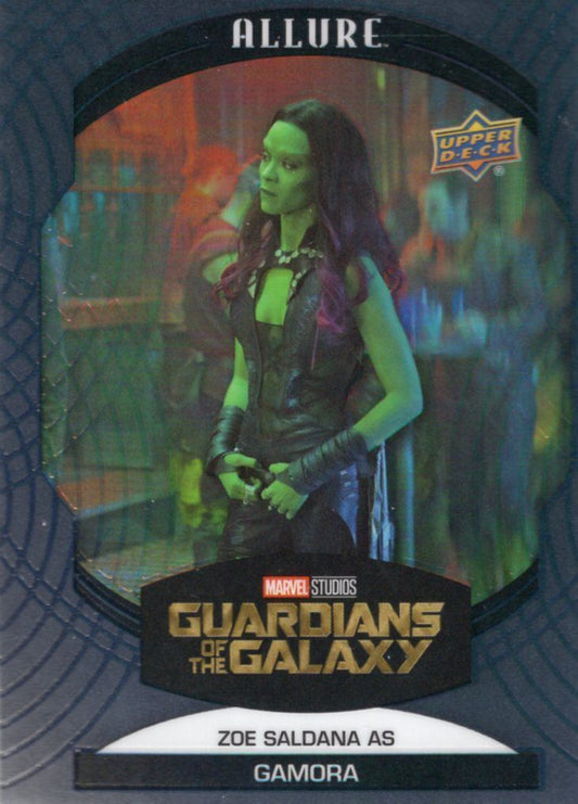 Zoe Saldana as Gamora #36 | 2022 Allure Marvel Studios | Trading Card