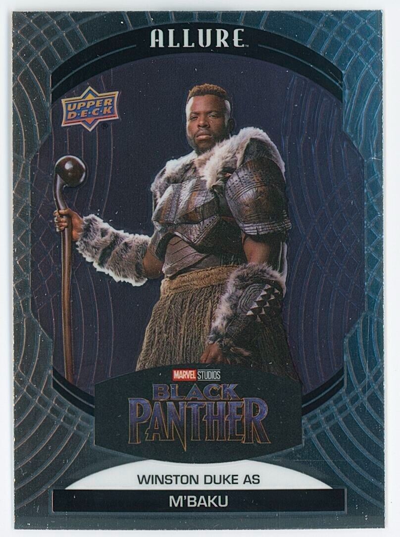 Winston Duke as M'Baku #70 | 2022 Allure Marvel Studios | Trading Card