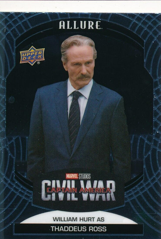 William Hurt as "Thunderbolt" Ross #44 | 2022 Allure Marvel Studios | Trading Card