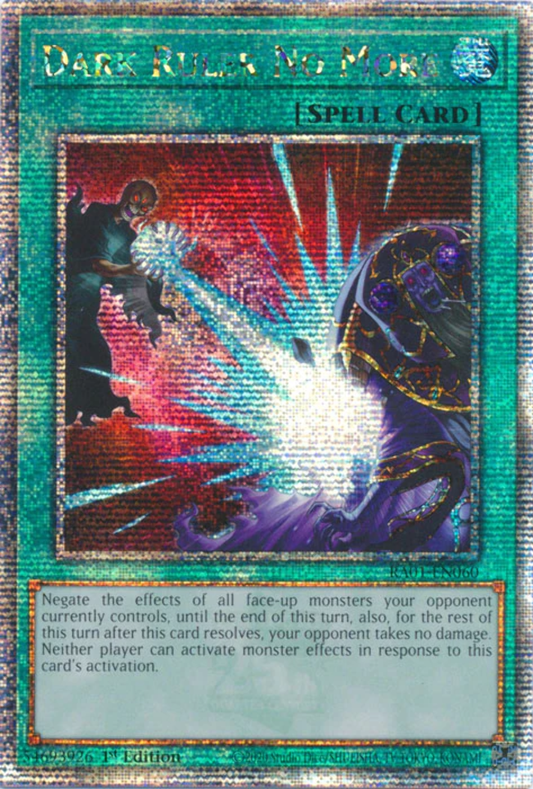 Dark Ruler No More - RA01-EN060 Secret Rare | Yu-Gi-Oh! Card