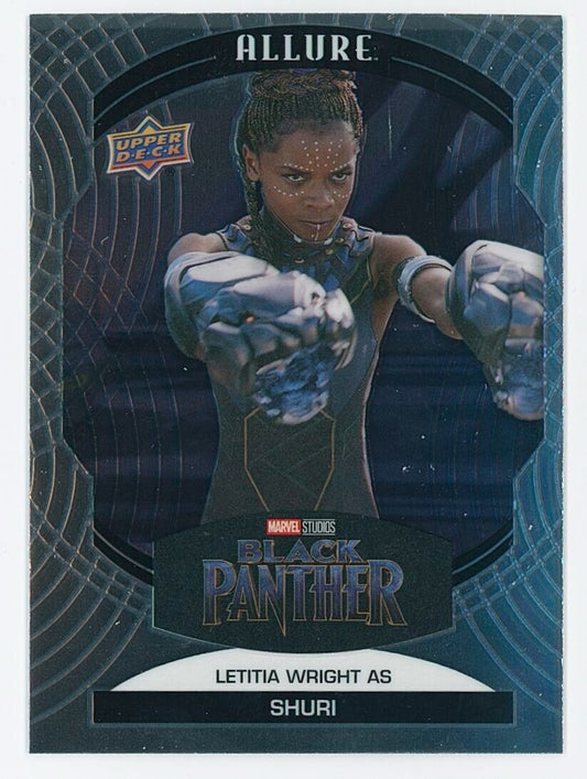 Letitia Wright as Shuri #72 | 2022 Allure Marvel Studios | Trading Card