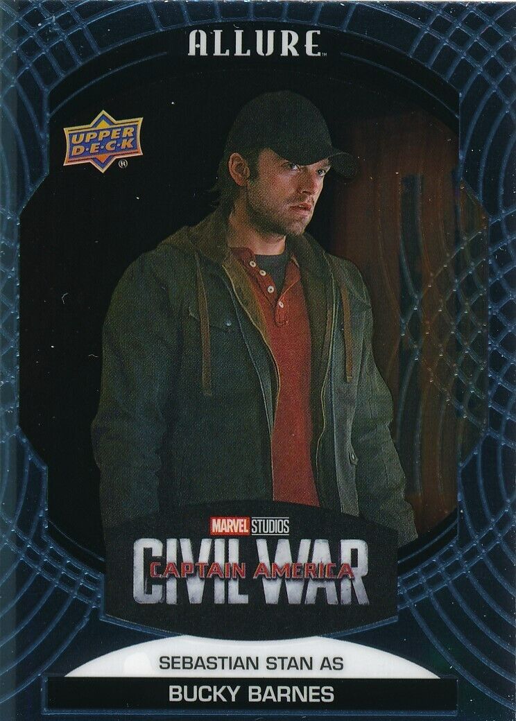 Sebastian Stan as Bucky Barnes #47 | 2022 Allure Marvel Studios | Trading Card