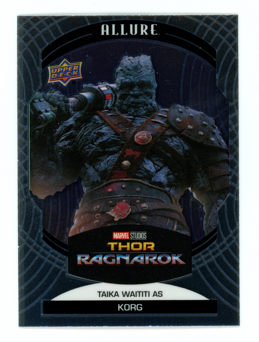 Taika Waititi as Korg #66 | 2022 Allure Marvel Studios | Trading Card