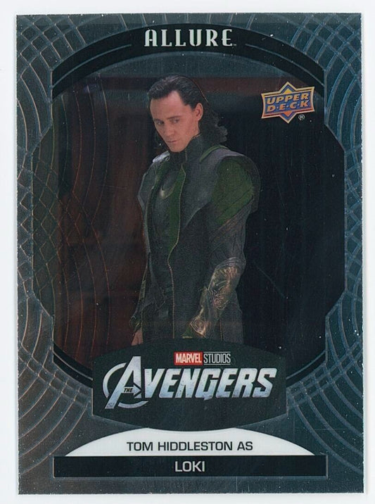 Tom Hiddleston as Loki #15 | 2022 Allure Marvel Studios | Trading Card