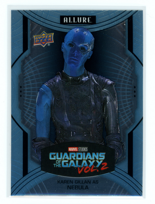 Karen Gillan as Nebula 
HS #133 | 2022 Allure Marvel Studios | Trading Card