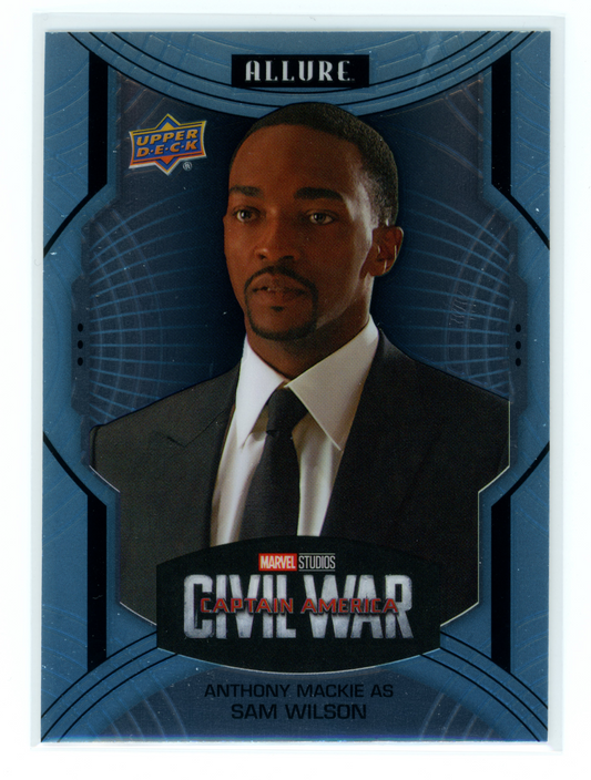 Anthony Mackie as Falcon 
HS #101 | 2022 Allure Marvel Studios | Trading Card