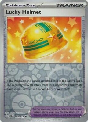 Lucky Helmet 158/167 Reverse Holo | Twilight Masquerade | Pokemon Card