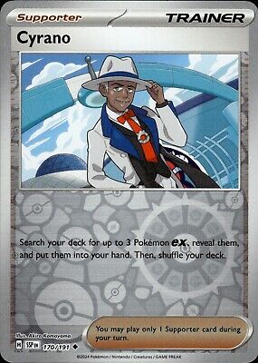 Cyrano 170/191 Reverse Holo | Surging Sparks | Pokemon Card