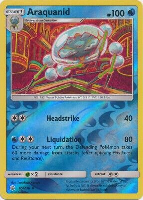 Araquanid 65/236 Reverse Holo | Cosmic Eclipse | Pokemon Card