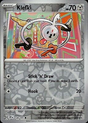 Klefki 128/191 Reverse Holo | Surging Sparks | Pokemon Card