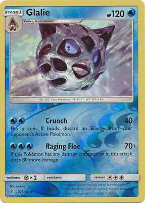 Glalie 32/145 Reverse Holo | Guardians Rising | Pokemon Card