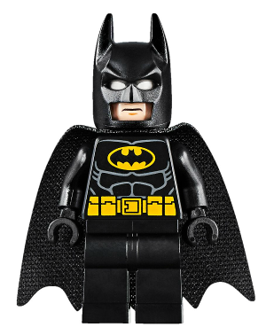 Batman (Black Suit) | DC Super Heroes LEGO Minifigure