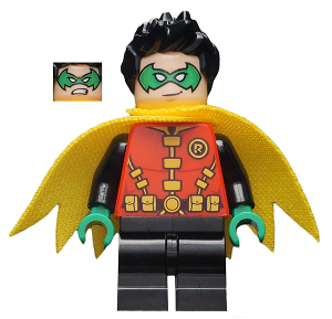 Robin (Yellow Cape) | DC Super Heroes LEGO Minifigure