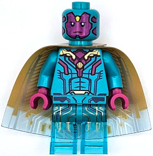 Vision (Dark Turquoise) | Marvel Super Heroes LEGO Minifigure