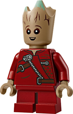 Groot (Short Legs) | Marvel Super Heroes LEGO Minifigure