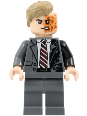 Two-Face (Dark Knight) | DC Super Heroes LEGO Minifigure