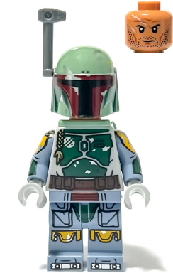 Boba Fett - Helmet, Jet Pack, Printed Arms LEGO Minifigure | Star Wars Episode 4/5/6