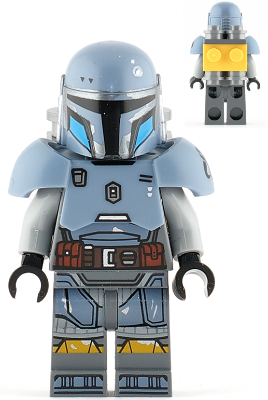 Paz Vizsla - Backpack LEGO Minifigure | Star Wars The Mandalorian